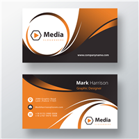 Business Card With Uploading Artwork Option
