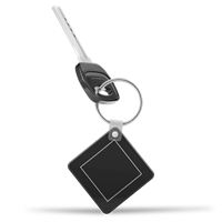 Simple Square Key Chain