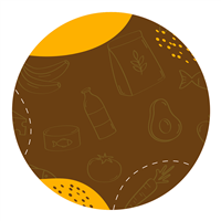 Customized circle sticker