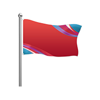 Rectangle Custom Flag