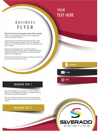 Brand New Red Business Flyer - Editable