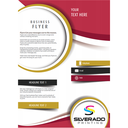 Brand New Red Business Flyer - Editable