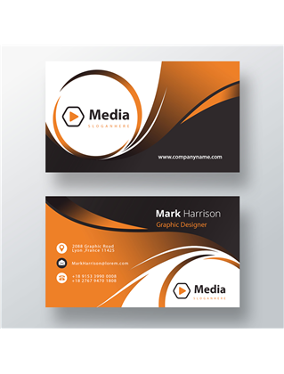 Business Card With Uploading Artwork Option