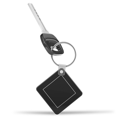 Simple Square Key Chain