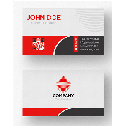 Business Cards With Print Ready File