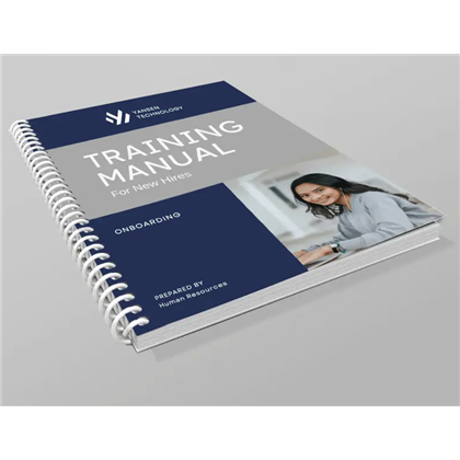 24PP A4 Booklet Spiral Bound