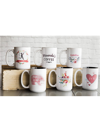 Personalized mugs