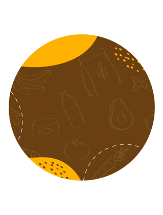 Customized circle sticker