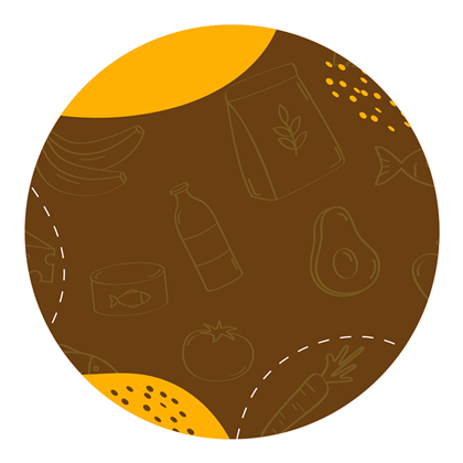 Customized circle sticker