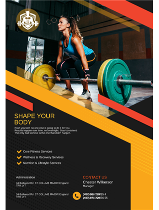 Promotional Flyer