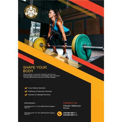 Promotional Flyer
